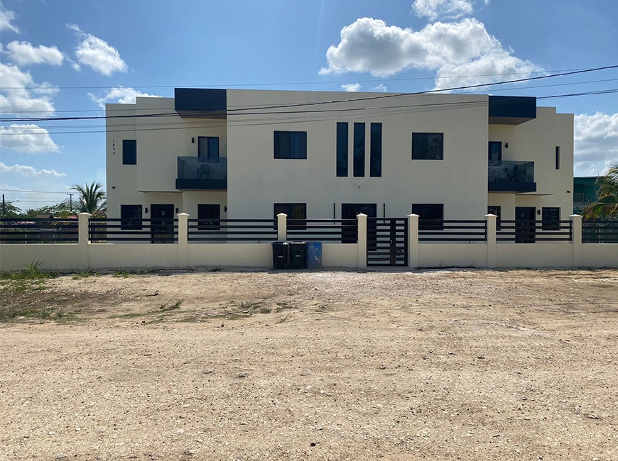 Modern Apartment Building in Belmopan, Belize. Ideal Investment Property for Long-Term Rentals or Expat Living.